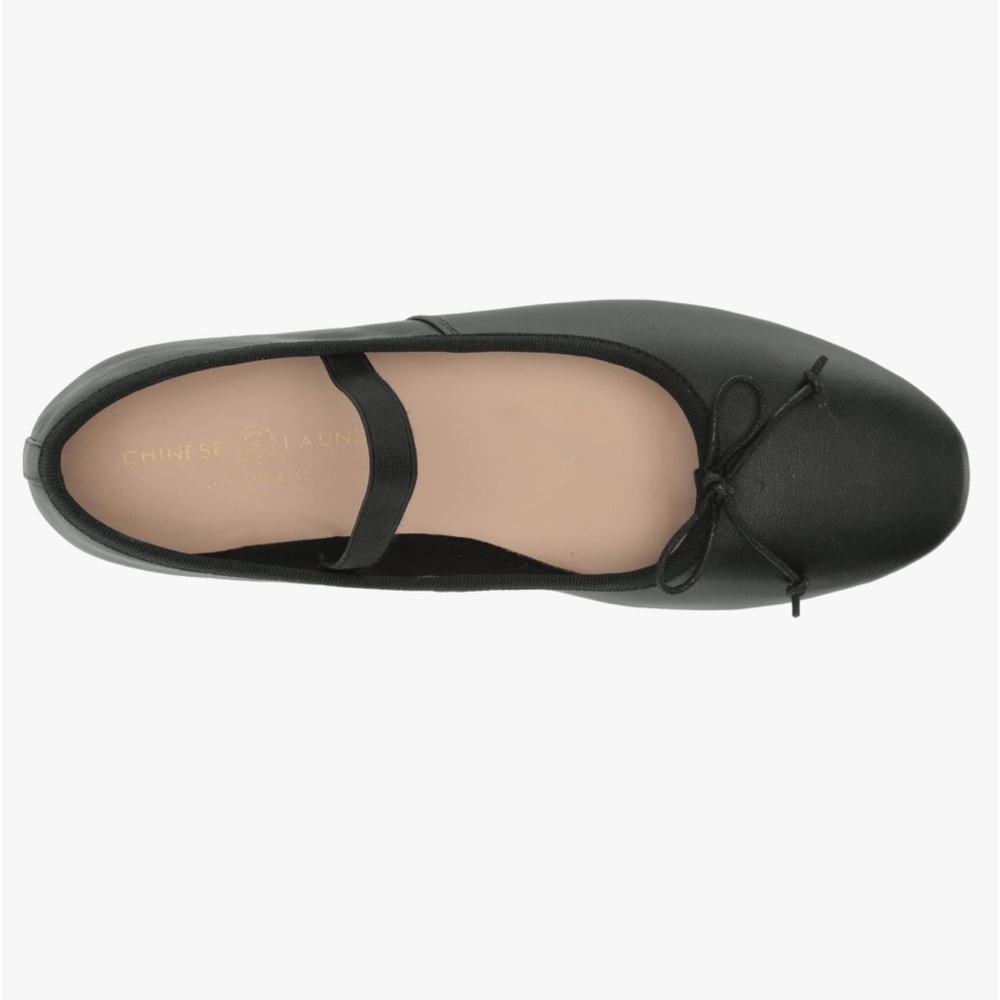 NWT Chinese Laundry Women's Audrey Ballet Flat, Black, 9.5